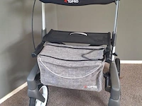Topro rollator | model olympos atr offroad incl. rugsteun | kleur grijs | maat m - afbeelding 7 van  11