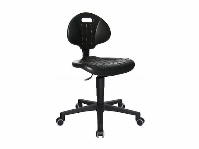 Topstar werkdraaistoel tec 20 wielen polyurethaanschuim zwart 410-540 mm - afbeelding 1 van  4