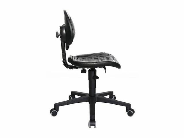 Topstar werkdraaistoel tec 20 wielen polyurethaanschuim zwart 410-540 mm - afbeelding 2 van  4