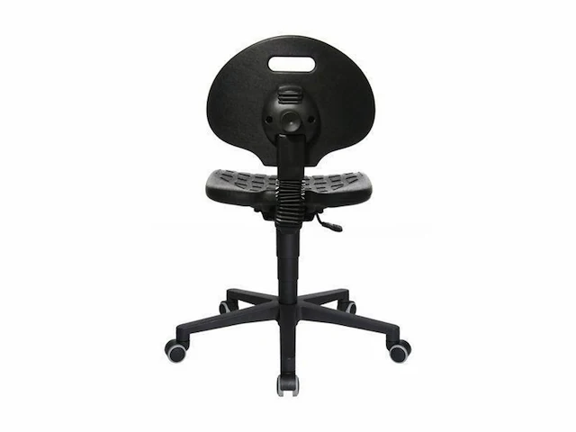Topstar werkdraaistoel tec 20 wielen polyurethaanschuim zwart 410-540 mm - afbeelding 3 van  4