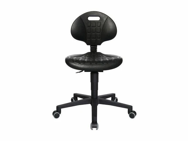 Topstar werkdraaistoel tec 20 wielen polyurethaanschuim zwart 410-540 mm - afbeelding 4 van  4