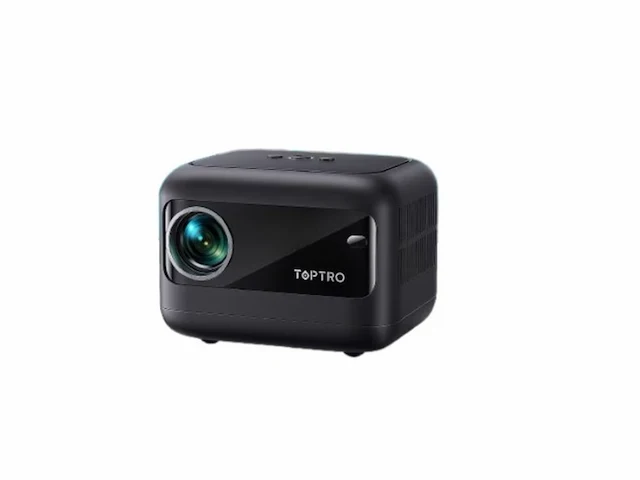 Toptro elektrischer fokusmini beamer full hd 1080p 8500 lumen compatibel met fire stick/laptop/ios/android/ps5 - afbeelding 1 van  1