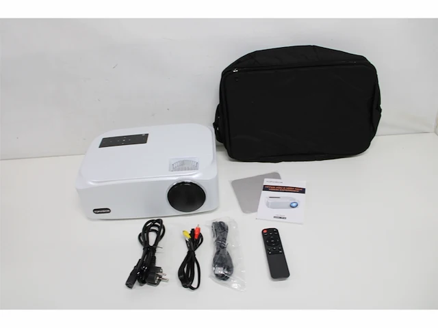 Topvision native 1080p home cinema beamer 9000 lume 150000 uur compatibel met hdmi/usb/sd/av/vga - afbeelding 4 van  4