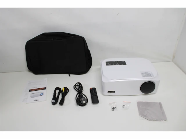 Topvision native 1080p home cinema beamer 9000 lumen compatibel met hdmi/usb/sd/av/vga wit wit - afbeelding 4 van  4