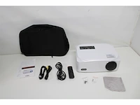 Topvision native 1080p home cinema beamer 9000 lumen compatibel met hdmi/usb/sd/av/vga wit wit - afbeelding 4 van  4