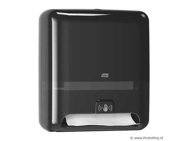 Tork matic® automatische handdoekrol dispenser zwart h1 - afbeelding 2 van  5