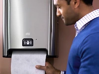 Tork matic® handdoekrol dispenser met intuition™ sensor roestvrij staal h1