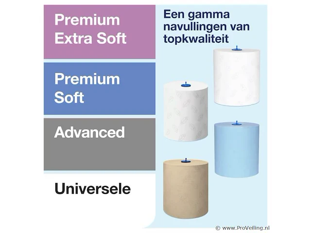 Tork matic® handdoekrol dispenser met intuition™ sensor roestvrij staal h1 - afbeelding 2 van  4