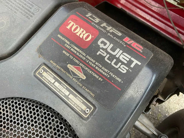Toro 13-38 hxl zitmaaier - afbeelding 14 van  23