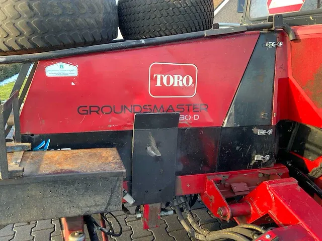 Toro groundsmaster 580-d zitmaaier - afbeelding 6 van  29