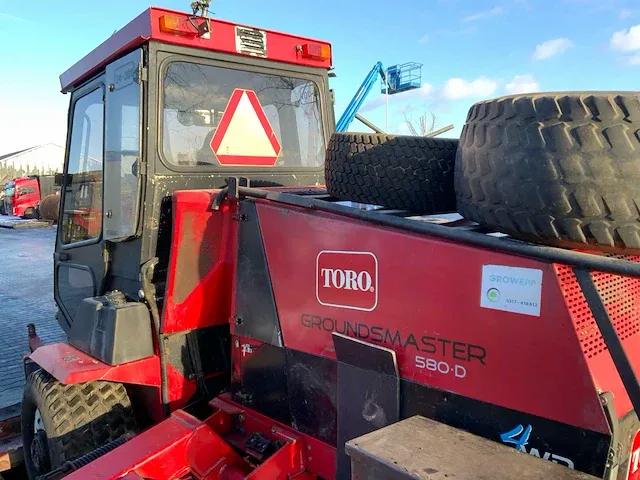 Toro groundsmaster 580-d zitmaaier - afbeelding 10 van  29
