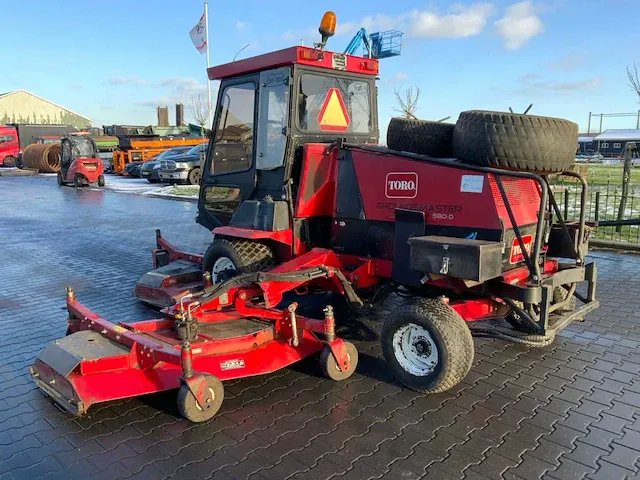 Toro groundsmaster 580-d zitmaaier - afbeelding 27 van  29