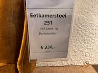Torre verrijdbare eetkamerstoel (4x) - afbeelding 8 van  8