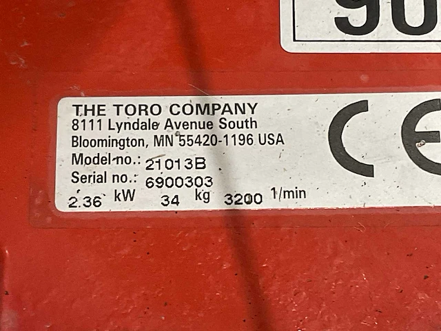 Torro 21013b gazonmaaier - afbeelding 7 van  7