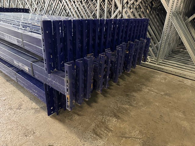 Torry - palletstelling 58 meter (820cm hoog) gegalvaniseerde staanders - afbeelding 2 van  11