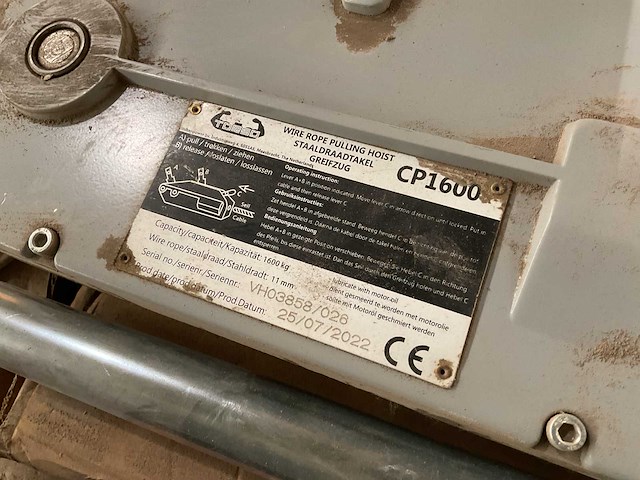 Torso cp1600 staaldraadtakel - afbeelding 3 van  3