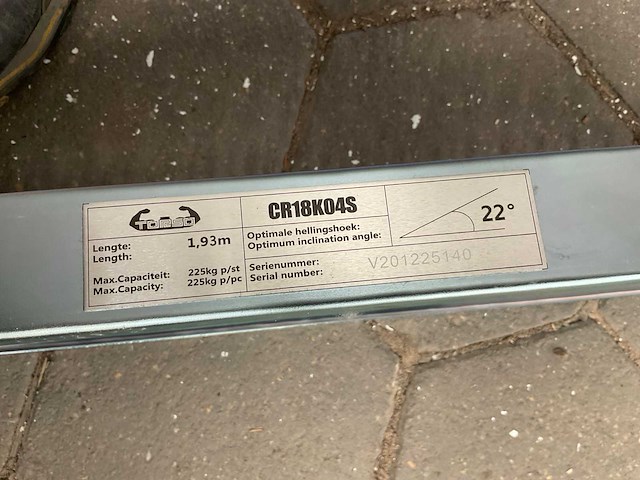 Torso cr18k04s oprijplaat - afbeelding 3 van  3