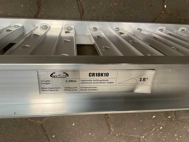Torso cr18k10 oprijplaat - afbeelding 4 van  4