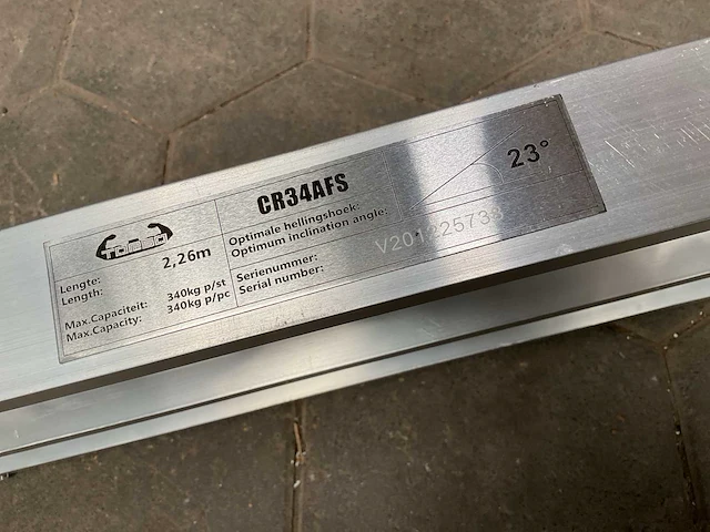 Torso cr34afs rijplaat - afbeelding 5 van  5