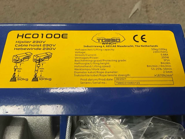 Torso hc0100e hijslier - afbeelding 4 van  4