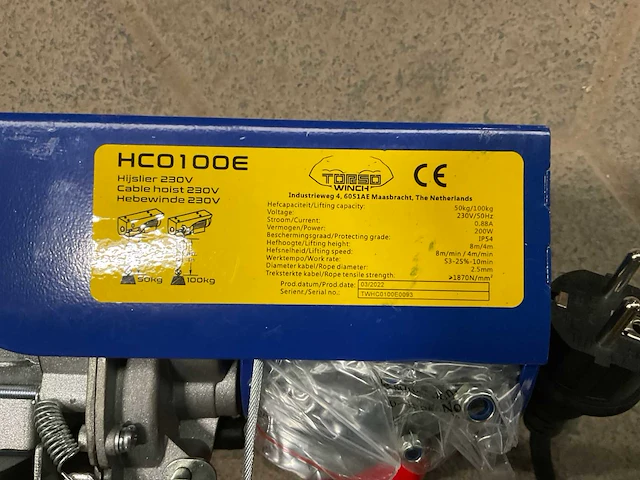 Torso hco100e kabellier - afbeelding 3 van  3