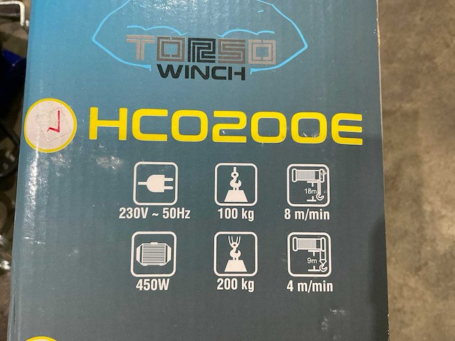 Torso winch hijslier - afbeelding 9 van  9