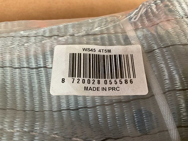 Torso ws45 4t5m hijsband (2x) - afbeelding 3 van  3