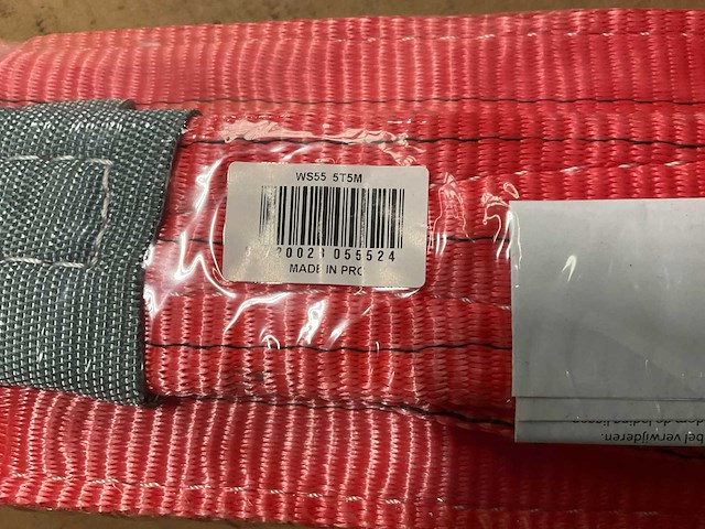 Torso ws55 5t5m hijsstrop - afbeelding 2 van  2