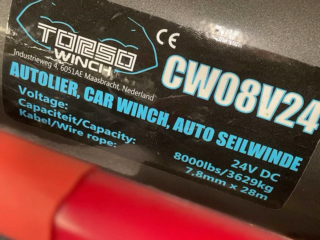 Torsowinch cw08v24 autolier - afbeelding 4 van  4