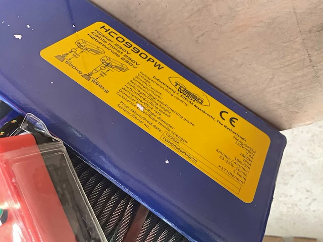 Torsowinch hc0990pw kabellier - afbeelding 4 van  4