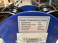 Torsowinch td1 single-track trolley - afbeelding 5 van  5