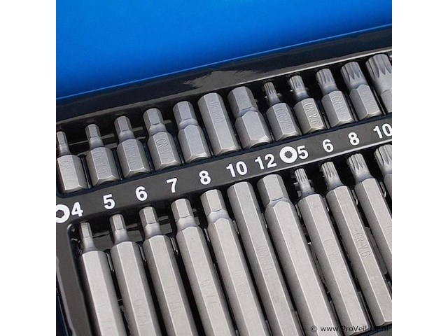 Torx gereedschapsset 41-delig - afbeelding 2 van  6