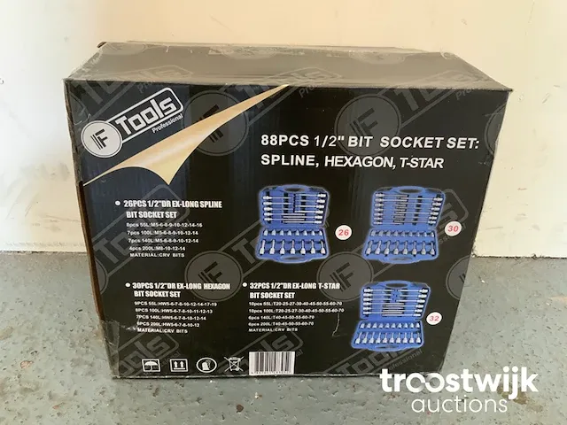 Torx, inbus en spline doppenset - afbeelding 4 van  13