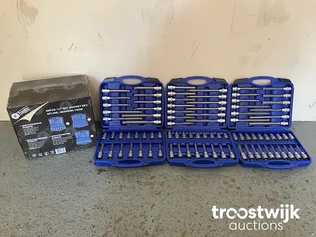 Torx, inbus en spline doppenset - afbeelding 1 van  13