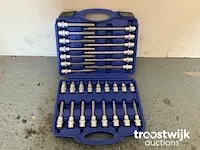 Torx, inbus en spline doppenset - afbeelding 10 van  13