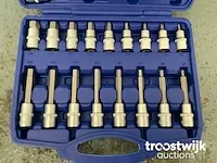 Torx, inbus en spline doppenset - afbeelding 11 van  13