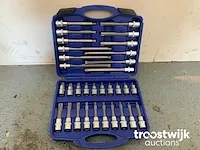 Torx, inbus en spline doppenset - afbeelding 13 van  13