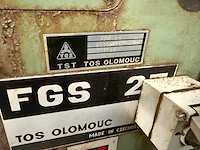 Tos - 1986 - fgs 25 - universele freesmachine - afbeelding 9 van  10