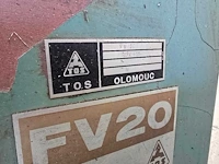 Tos - fv 20 - universele freesmachine - afbeelding 10 van  10
