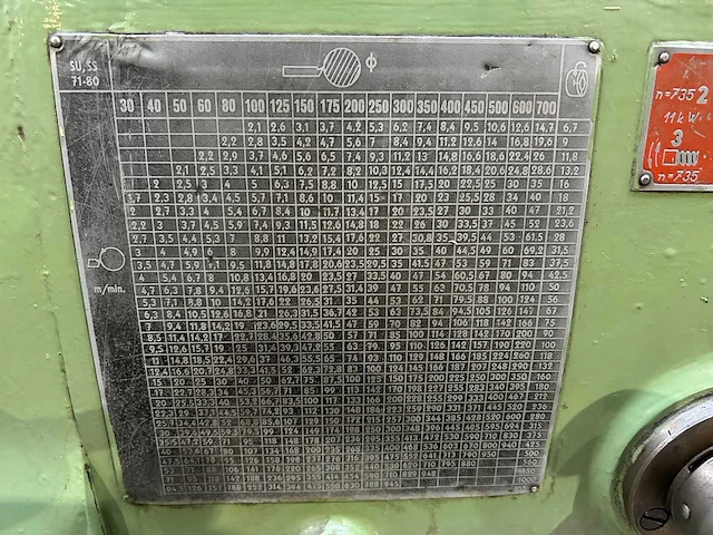 Tos - su-80a - horizontale draaibank - afbeelding 13 van  24