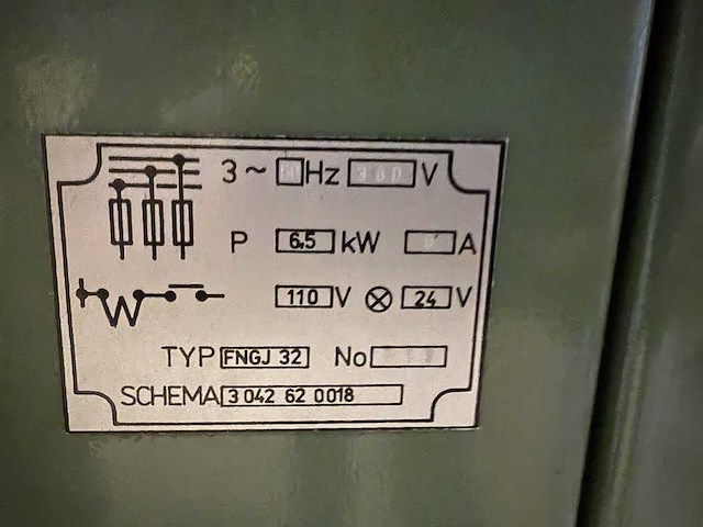 Tos celakovice fngj 32 freesmachine - afbeelding 5 van  21