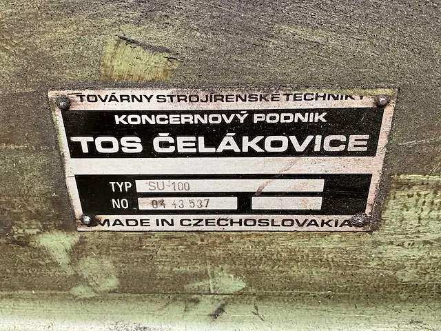 Tos celakovice su 100 universele draaibank - afbeelding 11 van  27