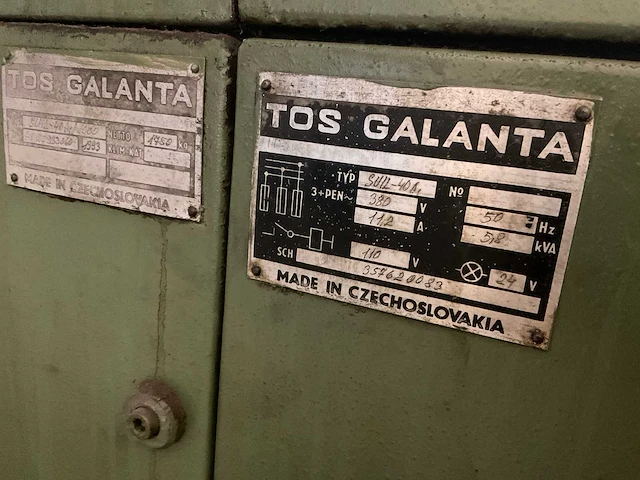 Tos galanta suil 40a draaibank - afbeelding 8 van  8