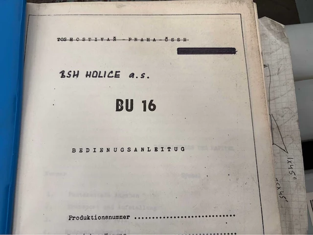 Tos hostivar bu16 rondslijpmachine - afbeelding 19 van  32