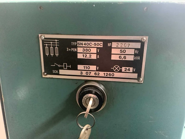 Tos sn 40c-50c universele draaibank - afbeelding 9 van  18