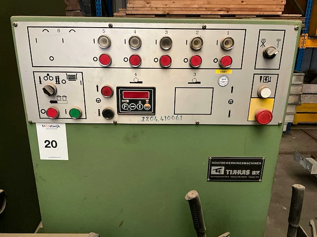 Tos svitavy fwp 225 211 vierzijdige profileer- en schaafmachine - afbeelding 10 van  12