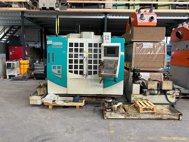 Tos trens - mc100va, 1006x610x762mm - cnc freesmachine - 2000 - afbeelding 1 van  11