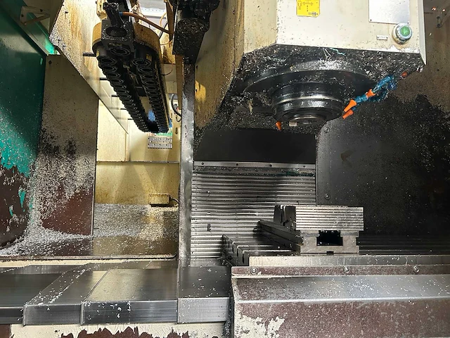 Tos trens - mc100va, 1006x610x762mm - cnc freesmachine - 2000 - afbeelding 9 van  11