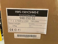 Toshiba - 150l - hws-1501cshm3-e - warmtapwatertank - afbeelding 3 van  4