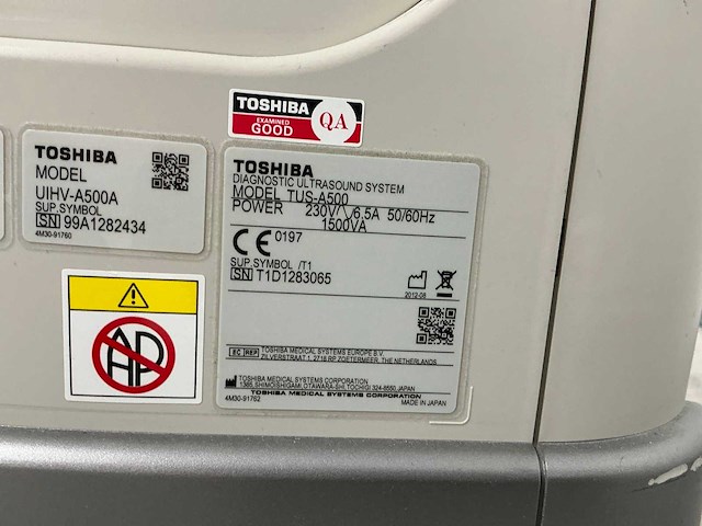 Toshiba - aplio 500 - echo toestel - afbeelding 10 van  10